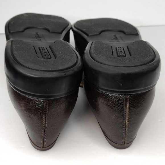 Cole Haan Nike Air Men\'s Brown Leather Office Penny Slip On Loafers Size 11.5 main image 9